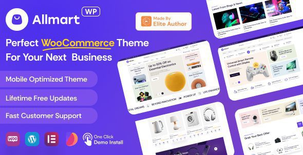 Allmart 1.0.0 - Ultimate Electronics & Gadgets Store WordPress Theme