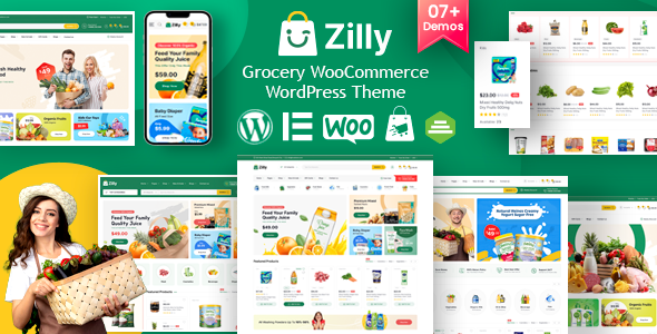 Zilly 3.2 - Grocery Store WooCommerce WordPress Theme