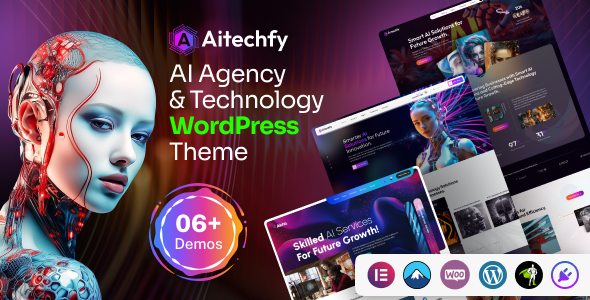 Aitechfy 1.0 - AI Agency & Technology WordPress Theme