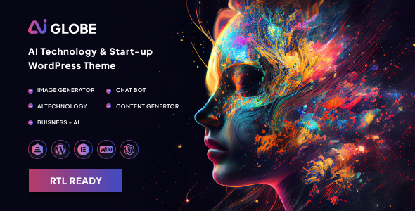 AI Globe 1.0.9 - Artificial Intelligence Startup & Technology WordPress Theme AI Globe 1.0.9 - Artificial Intelligence Startup & Technology WordPress Theme